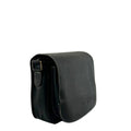 Black small leatherbag side view