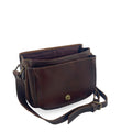 Brown small crossbody bag angle view