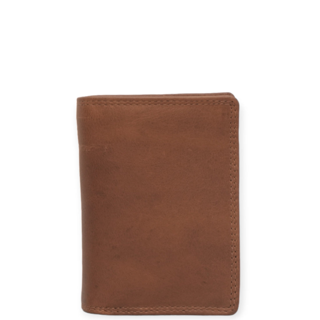 Tan Bifold men's wallet front view